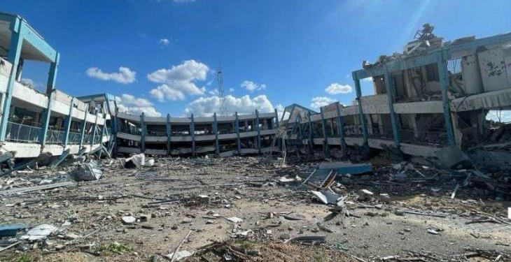 Four Civilians Killed in Israeli Airstrike on Gaza School