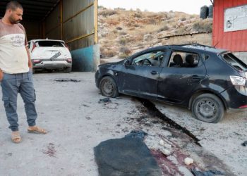 Israeli Air Attack Kills 5 Palestinians on Car in Tubas