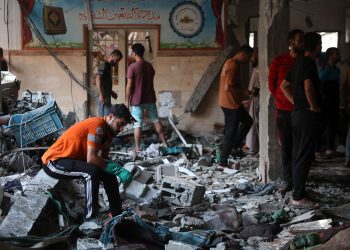 The Israeli occupation army committed a new heinous massacre in Gaza Strip after targeting a school-turned shelter, on Saturday afternoon.