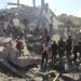 Israeli air attack on school shelter in central Gaza kills 22