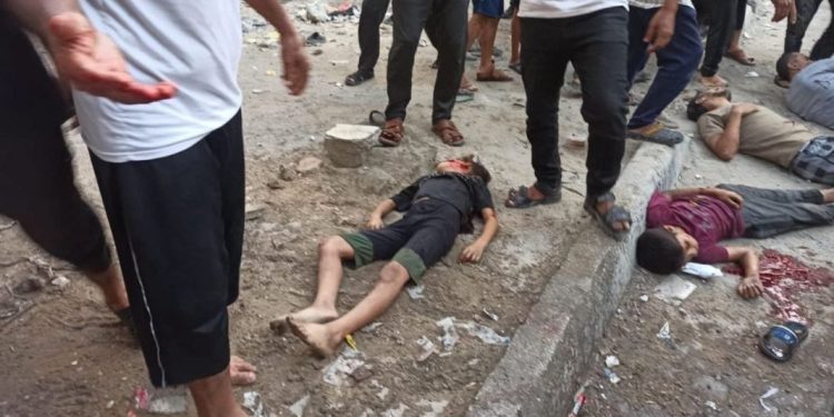 Israel Massacres Children While Playing in Al-Shati’ Camp