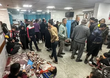 Northern Gaza: Israeli warplanes bombed the Kamal Adwan Hospital