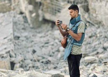 The Cost of Truth Etched in Blood by Photographer Fadi Al-Wahidi