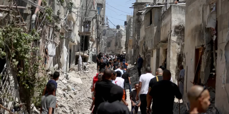 Israeli airstrike killed 20 Palestinians in West Bank camp