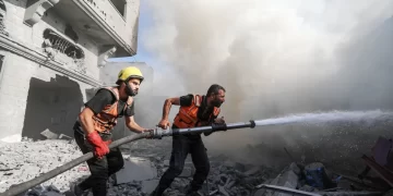 Most of Gaza’s civil defense vehicles stop working