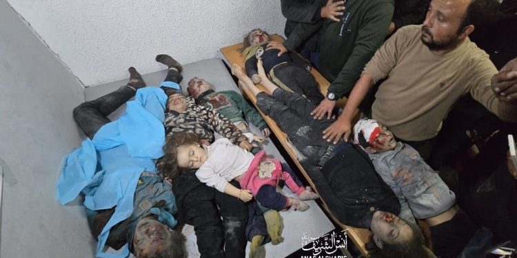 Israeli airstrike in northern Gaza kills 12 civilians, including 7 children