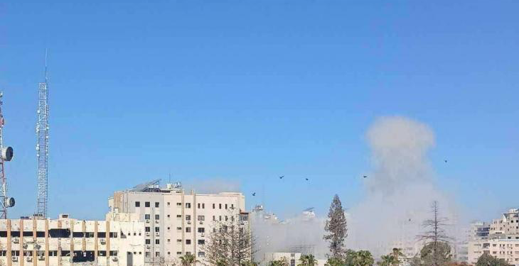 Israeli Airstrike Targets Gaza Hospital, Killing Seven