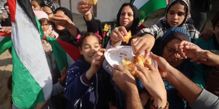 ‘Unimaginable Joy’: Celebrations Erupt in Gaza as Ceasefire Begins