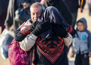 Return of Displaced Palestinian Families to Northern Gaza Joy Amid Pain