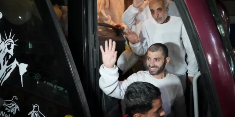Freed Palestinian prisoners reunite with families amid emotional scenes, others exiled to Egypt
