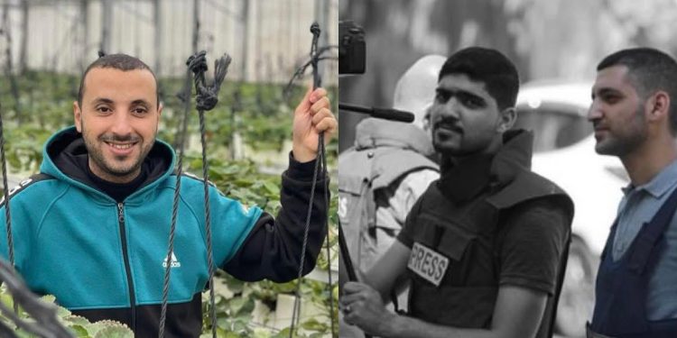 Israeli Strike Kills Nine Palestinians, Including Journalists, in Northern Gaza