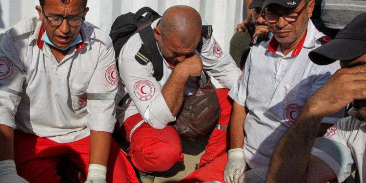 IOF Executes 15 Palestinian Medics in Rafah, UN Reports