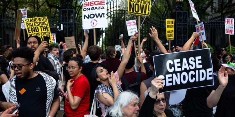 Columbia University Suspends 65 Students Over Pro-Palestinian Protest Amid Federal Pressure