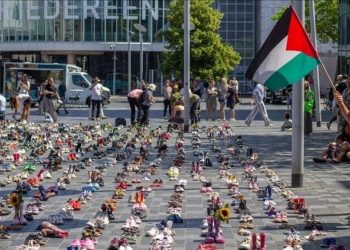 Vigil in the Netherlands Commemorates Thousands of Children Killed in Gaza