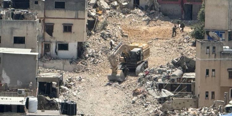 Israel Destroys 30 Buildings in Nour Shams for Geographical Changes
