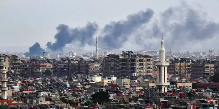 Israel Launches Airstrikes on Syrian Army Headquarters in Damascus