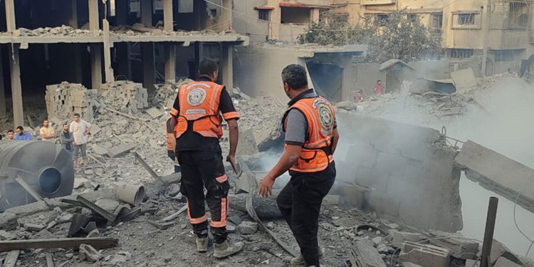 Israel Blocking Gaza Rescue Teams for Second Week, Civil Defence Reports