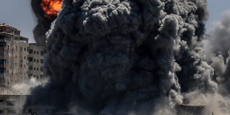 Towers of Gaza Brought Down in Israel’s Campaign of Erasure