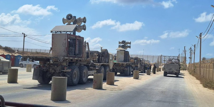 IOF to Broadcast Netanyahu’s Speech Across Gaza via Loudspeakers