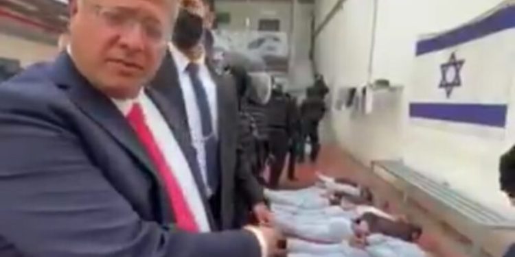 Ben Gvir Sparks Outrage Over Video Urging Execution of Palestinian Detainees