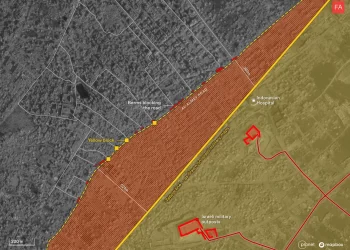 Israel Turns Gaza’s “Yellow Line” Into Physical Barrier, Satellite Analysis Shows