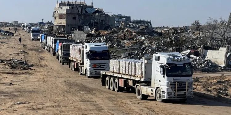 GMO: Aid to Gaza Drops to 10% Amid War on Iran