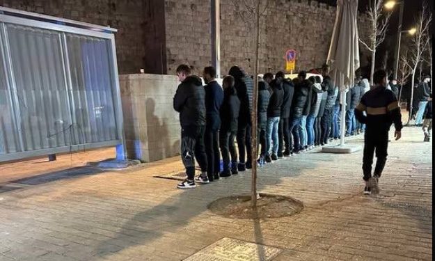 Palestinians Hold Prayers Near Al-Aqsa After Israel Keeps Mosque Closed