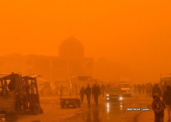 Strong Sandstorm Sweeps Gaza, Exposing Hardship in Displacement Camps