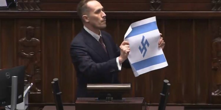 Polish MP Compares Israel to Nazis Third Reich over Crimes in Gaza, Lebanon
