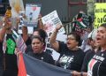 Protest in Suva Against Opening Israeli Embassy  