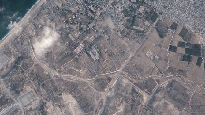 Satellite Images Show Israel’s New 23-Km Barrier Dividing Gaza