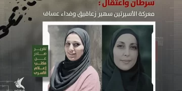 Cancer Ravages Body of Two Palestinian Women in Israeli Damon priosn