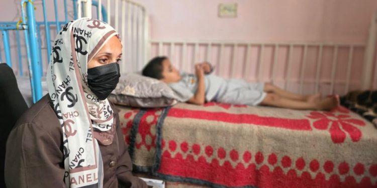 Palestinian Mother Fights to Save Her Last Child in Gaza